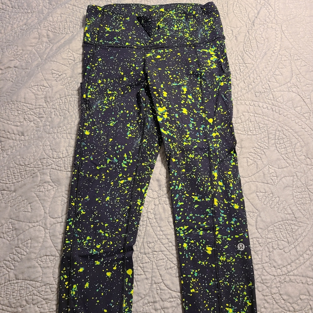 Lululemon Fast and Free High Rise Crop 23"
